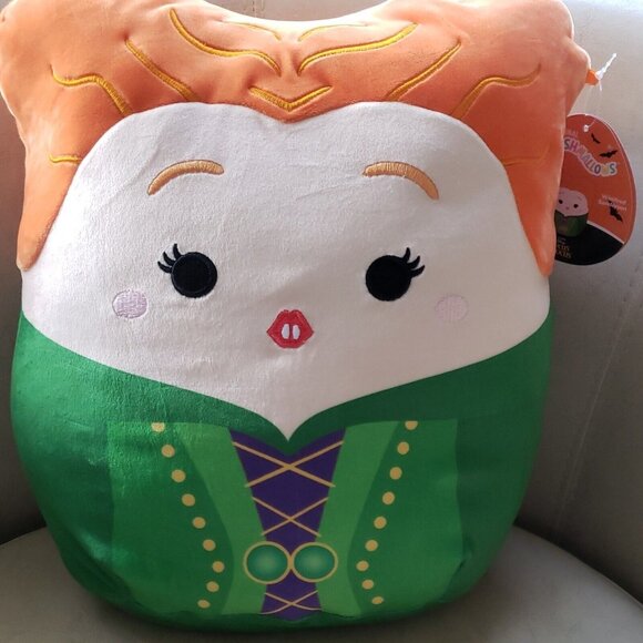 Hocus Pocus Plush Winifred Sanderson Sisters Halloween Squishmallows Disney 12” - Picture 3 of 10